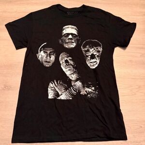 Rock Rebel X UNIVERSAL MONSTERS Horror Band Bohemian Rhapsody T-Shirt S